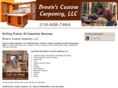 brownscustomcarpentryllc.com