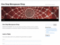 one-stopmenopauseshop.com