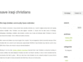 helpiraqichristians.com