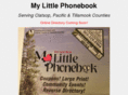 mylittlephonebook.com