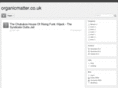 organicmatter.co.uk