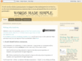 wordsmadesimple.com
