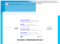 dentistsmanhattanbeach.com