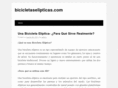 bicicletaselipticas.com