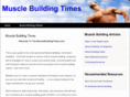 musclebuildingtimes.com