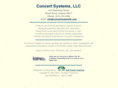 concertsystemsllc.com