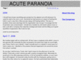 acuteparanoia.com