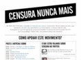 censuranuncamais.com