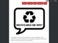 recyclableornot.org
