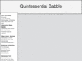 quintessentialbabble.com