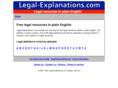 legal-explanations.com