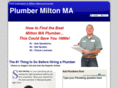 plumbermiltonma.com