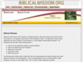 biblicalwisdom.org