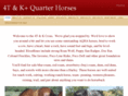 kcrossquarterhorses.com