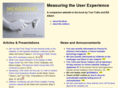 measuringuserexperience.com