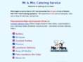 mrandmrscateringservice.com