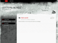 lettersinred.com