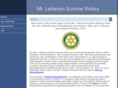 mtlebanonsunriserotary.net