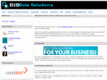 b2bdatasolutions.com
