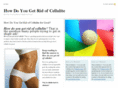 howdoyougetridofcellulite.org