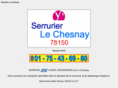 serrurierlechesnay.com