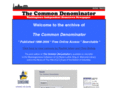 thecommondenominator.com