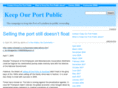 keepourportpublic.org