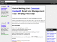 quickmailinglist.com