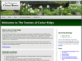 townesofcedarridge.com