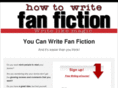 howtowritefanfiction.com