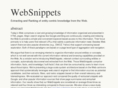 websnippets.org