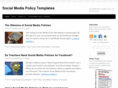 socialmediapolicytemplates.com
