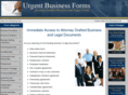 urgentbusinessform.com