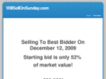 willsellonsunday.com
