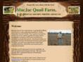 macjacquailfarm.com