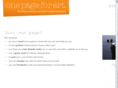 onepageforart.com
