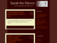 speakthesilence.com