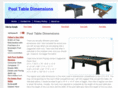 pooltabledimensions.org