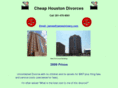 cheaphoustondivorce.com