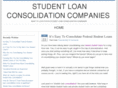 studentloanconsolidationcompanies.com
