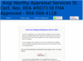 angiworthyappraisalservices.com