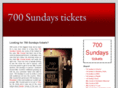 700sundaystickets.net