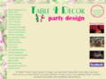 table4decorpartydesign.com