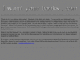 iwantyourbooks.com
