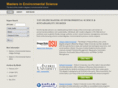 mastersinenvironmentalscience.org