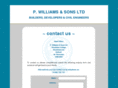 pwilliamsandsons.com