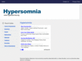 hypersomnia.org