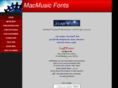 macmusicfonts.com