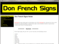 donfrenchsigns.com