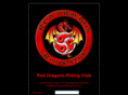 reddragonsridingclub.com